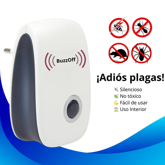 Expulsador de plagas Americano  BuzzOff  (OFERTA 2X19.990)